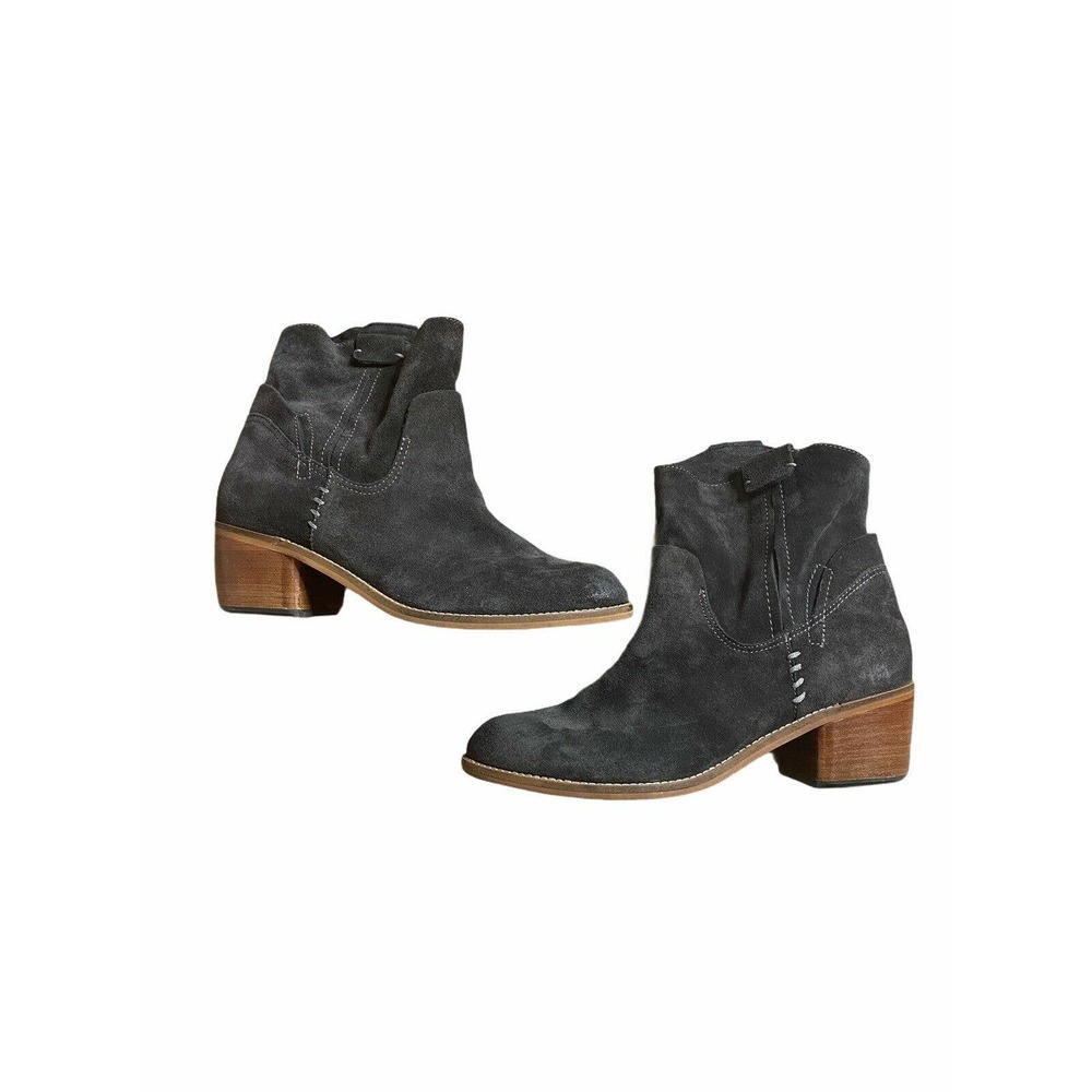 Dolce Vita Graham Suede Black Ankle Boot